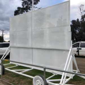 Cricket screen blasting and protective paint coating